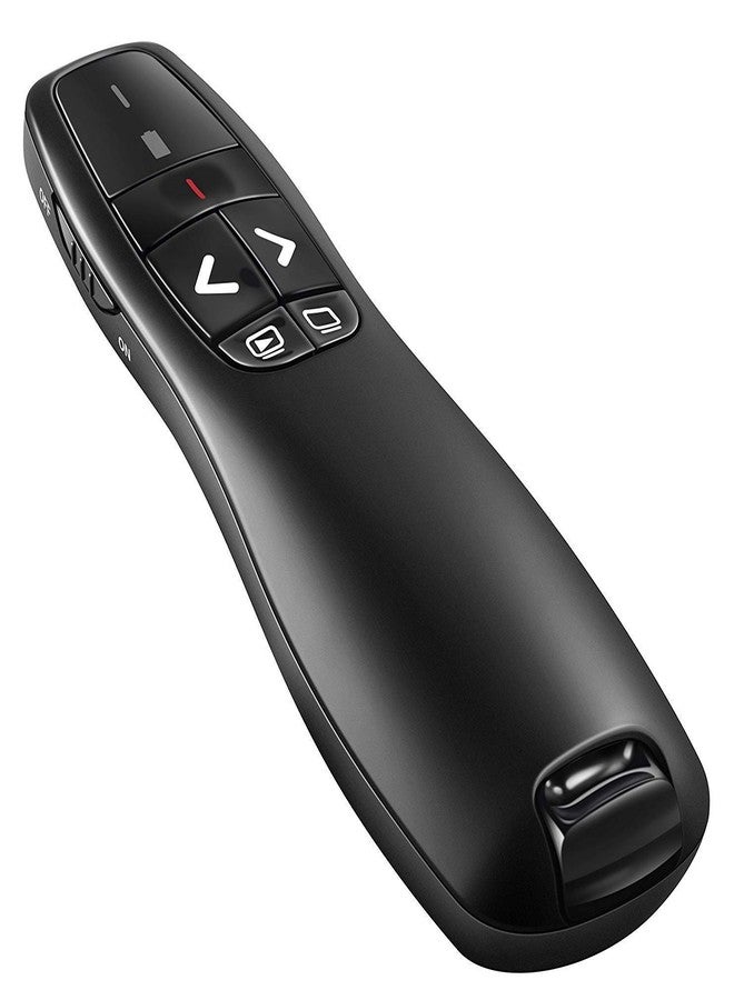 rts 2024-2025 Wireless Presenter Laser Power Point PPT Presenter Slide Changer Controller with USB Receiver for Mac/Computer/Laptop Windows Mac PC Presentation Clicker for Keynote/PPT/Google Slides - Image 1