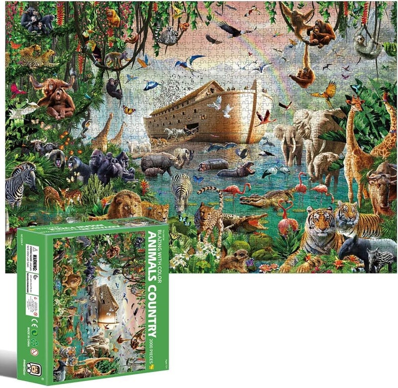 2000 Piece Jigsaw Puzzles for Adults, Family Puzzle Game, Home Decor, 70 x 100 cm
