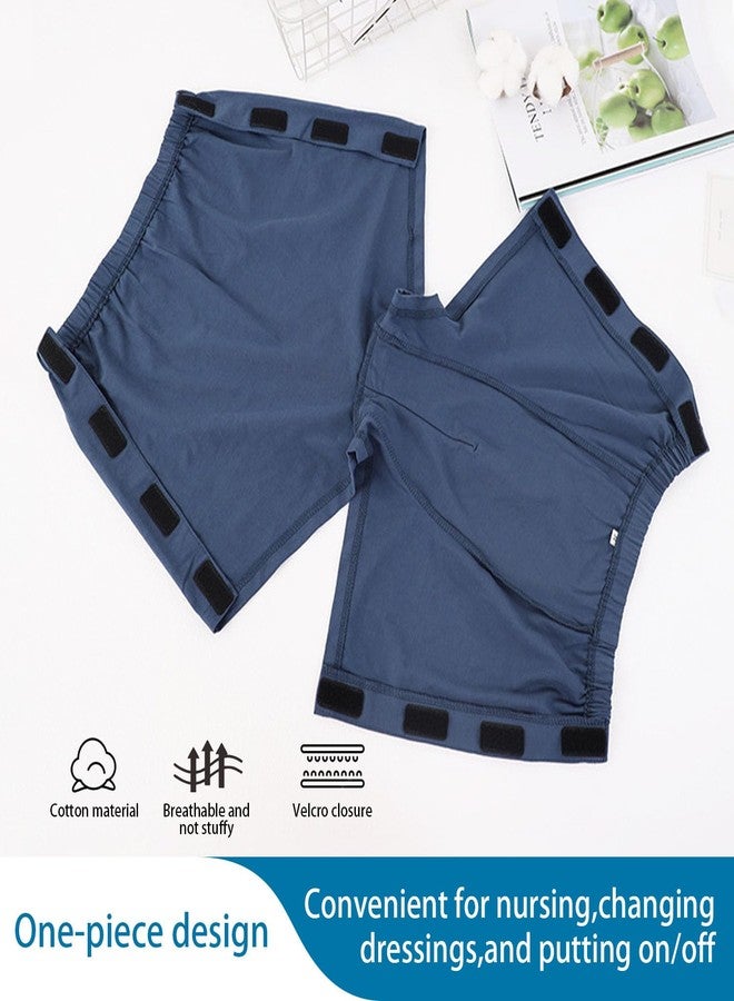 Lmaray 3 Pack Tear Away Underwear, Post Surgery Boxer Briefs for Men, Disabled Adaptive Underwear, Stick-on Briefs, M/W29 - Image 4
