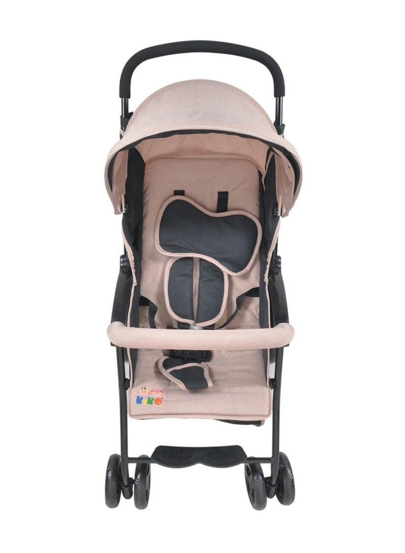 Kiko Baby Stroller Newborn - Beige - Image 3