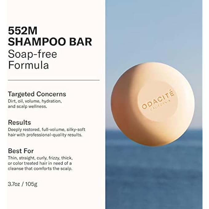 Odacite ODACIT SHAMPOO BAR FOR HAIR CARE - ARGAN & COCONUT 552M NATURAL SOAP BAR - CLEANSING SHAMPOO TO HYDRATE & MOISTURIZE SKIN 3.7OZ - Image 3