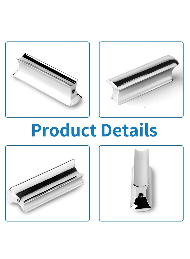 SYOSI SYOSI Steel Guitar Slide Tone Bar for Dobro Guitar Lide Metal Steel Tone Bar Lap Steel Guitar for Dobro Hawaiian Guitar Lap Steel Guitar Guitar Slide for Electric Guitar Accessories  - Image 3
