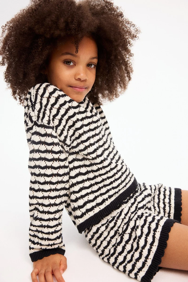 H&M 2-piece pointelle-knit set