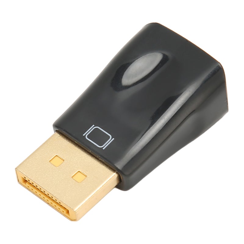 محول DisplayPort إلى VGA دقة 1920x1080 بتردد 60Hz - موصل DP إلى VGA ذكور إلى أنثى لأجهزة الكمبيوتر وشاشات العرض والمشغلات والشاشات التلفزيونية العالية الدقة - Image 4