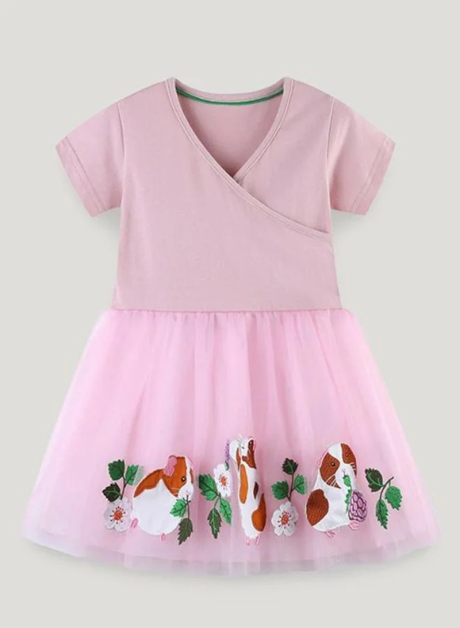 YUNIQEE Floral Tulle Dress