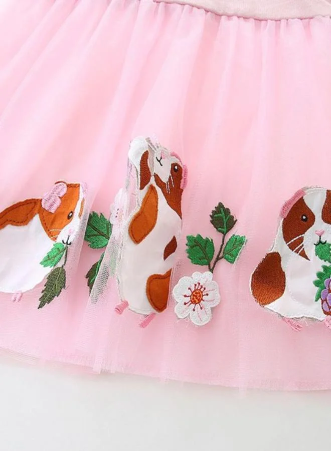 YUNIQEE Floral Tulle Dress
