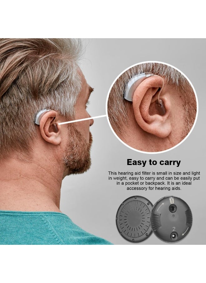Tingoton Cerushield Disk v2.0 098-0445 for phonak, Phonak Hearing Aid Accessories Wax Filters,Hearing aid Filters, Hearing aid Wax Guards- Improve Sound Performance,5 pack/40 pcs  - Image 5