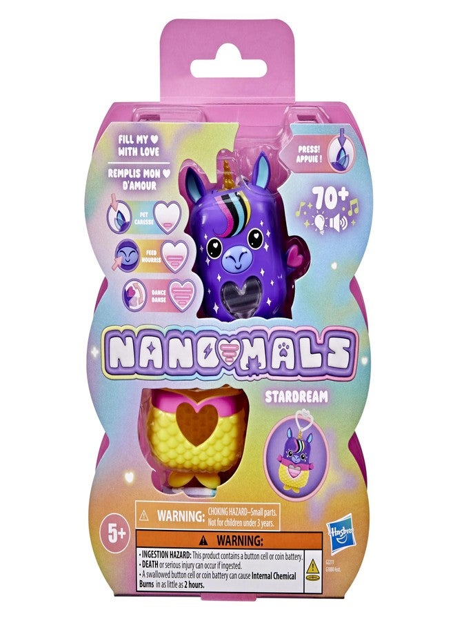 Nano-MALS Stardream The Unicorn, Electronic Pet Unicorn Toy, 70+ Responses, Interactive Fidget Toys for Girls & Boys Ages 5+ - Image 2