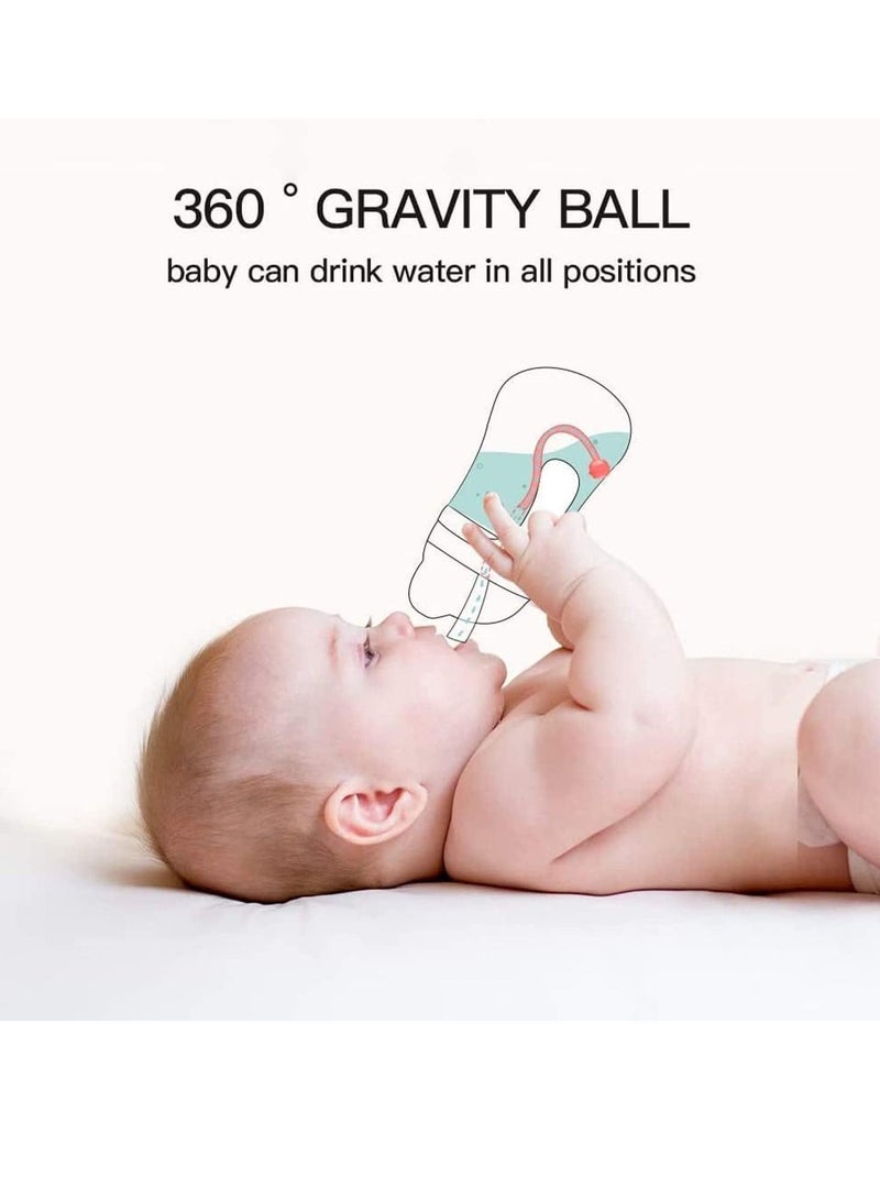 Gonice Baby Bottle Sippy Cups with Handle Graduated, 300ml Sippy Cups for Toddlers - Image 3