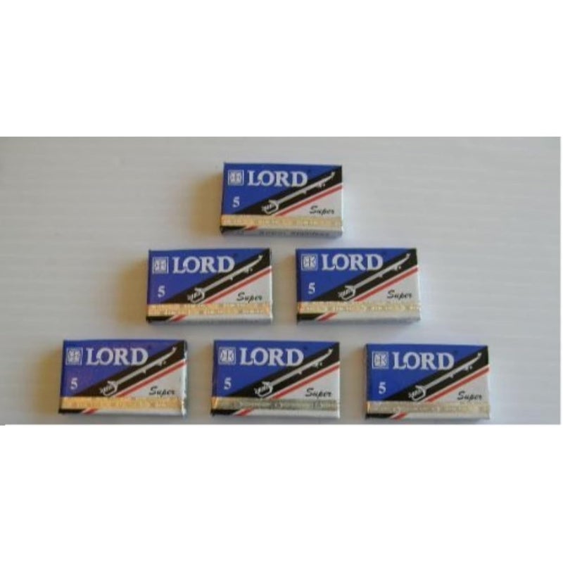 Lord Lord Super Stainless Double Edge Razor Blades - 30 Ct 