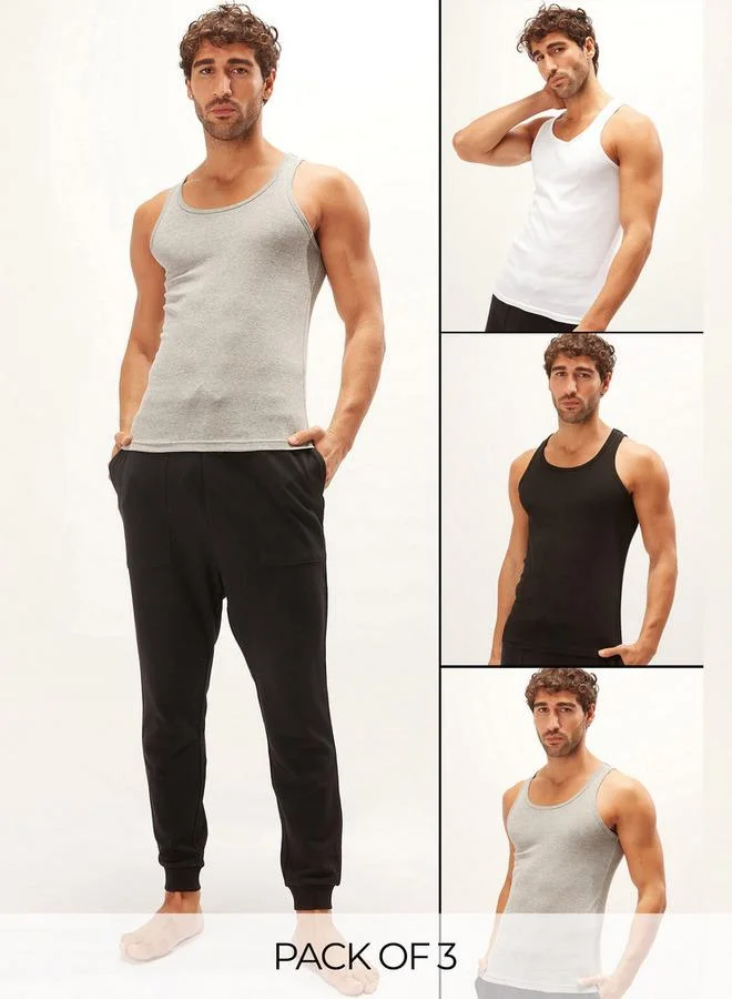 سبلاش فيڤ Set of 3 - Scoop Neck Vest