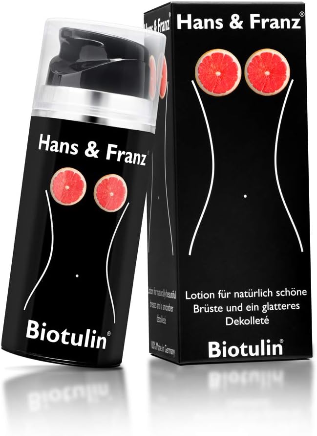 Biotulin Hans  Franz  100ml  AntiWrinkle DcolletCleavage Lotion  Amino Acid Complex  Hyaluronic Acid  Acmella Oleracea Paracress