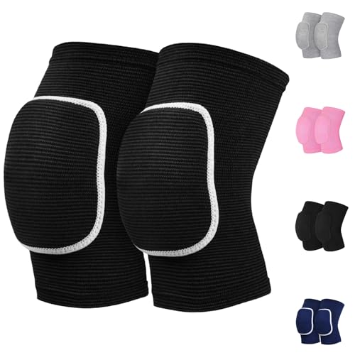 HISFFOG Volleyball Knee Pads for Women, Men, Youth, Girls, Kids, Knee Brace for Volleyball Basketball Football Dance Yoga Tennis Running Cycling Workout Climbing Wrestling - Image 1