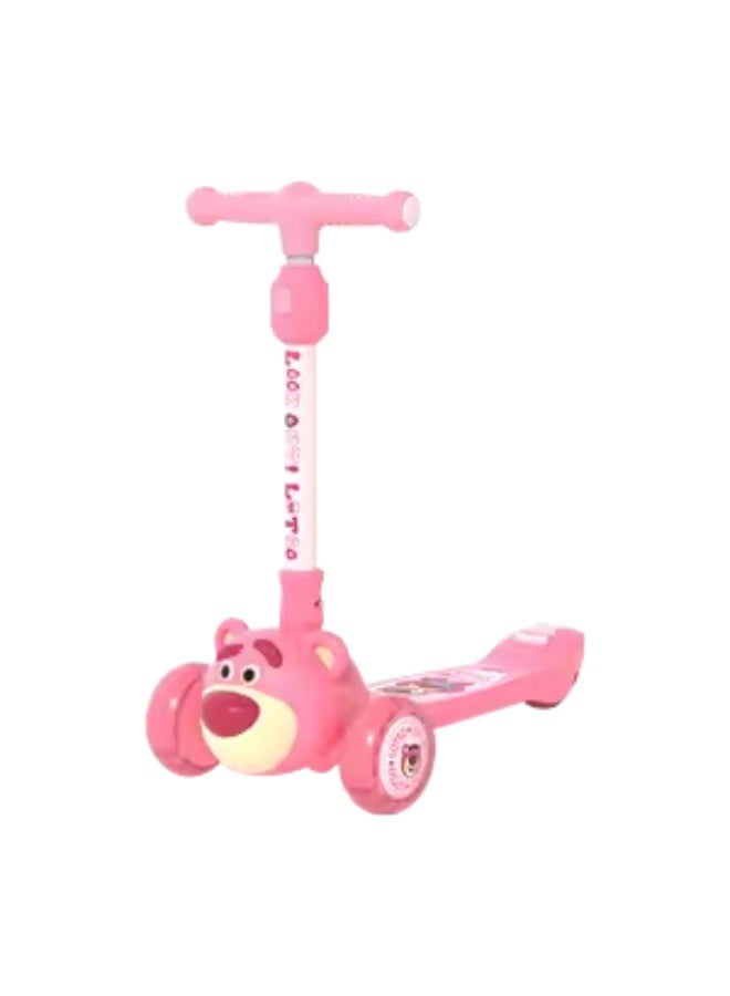 Mesuca Lotso 3D Head Foldable Twist Scooter DCA22952-LO - Image 2