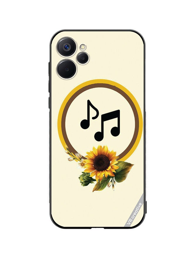 VR CREATIVE Protective Case Cover For Realme 9i 5G Music Design Multicolour - Image 1