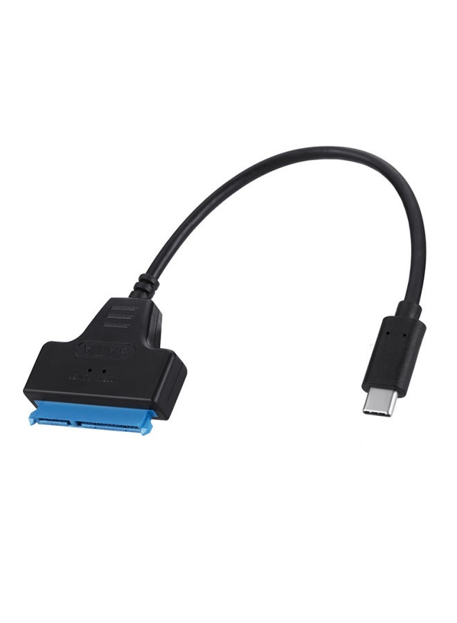 محول القرص الصلب USB3.0 إلى SATA خارجي 2.5 بوصة كابل القرص الصلب الميكانيكي ذو الحالة الصلبة Usbtosata كابل محرك سهل اللون: Type-c3.0 بدون منفذ تيار مستمر - Image 1