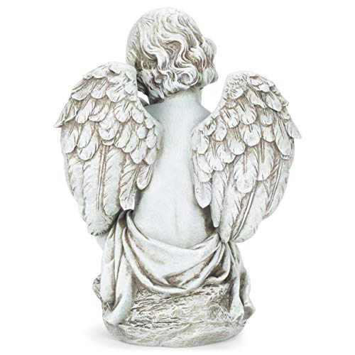 Roman Joseph's Studio by Roman Cherub with Puppy Garden Statue, Garden Collection, - Image 5