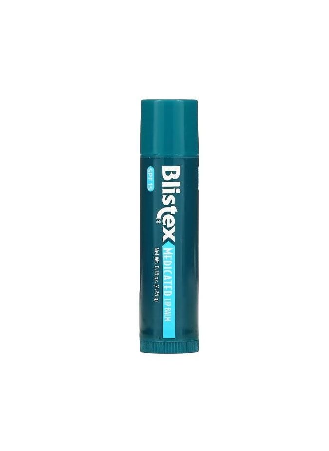 Blistex - Medicated Lip ProtectantSunscreen SPF 15 0.15 oz 4.25 g - Image 1