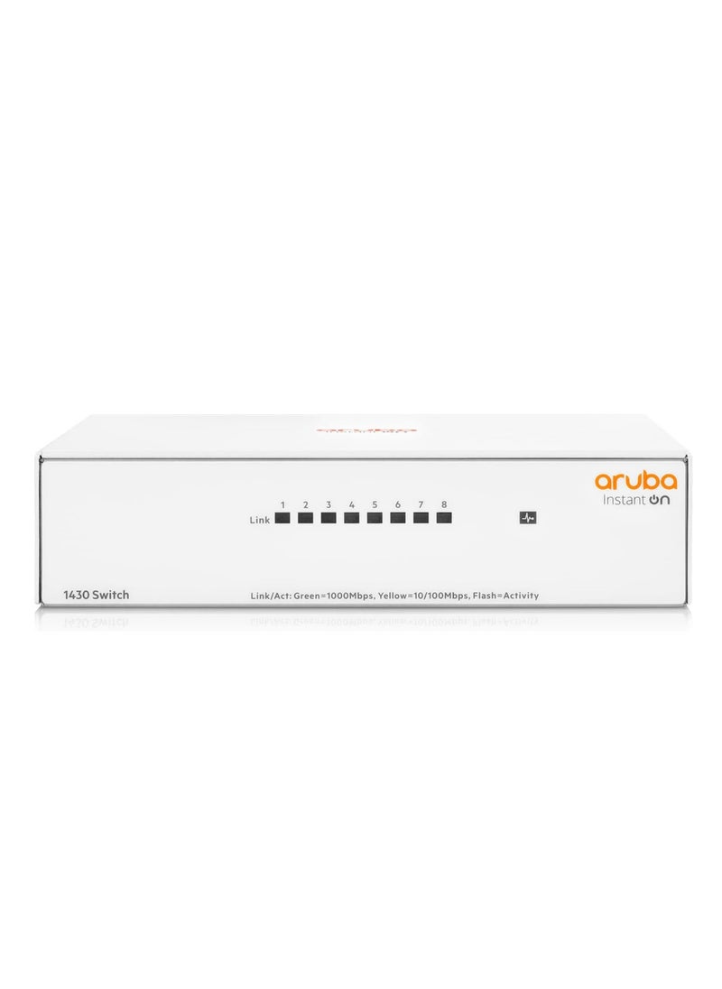 Aruba Networks Switch is an unmanaged Layer 2 Gigabit Ethernet switch designed for small businesses and home offices seeking straightforward, reliable network connectivity without the need for complex configuration  - Image 2
