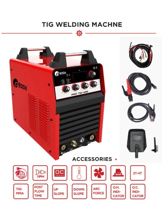 ايدون ماكينة لحام تيج 400 امبير ايدون - Image 3