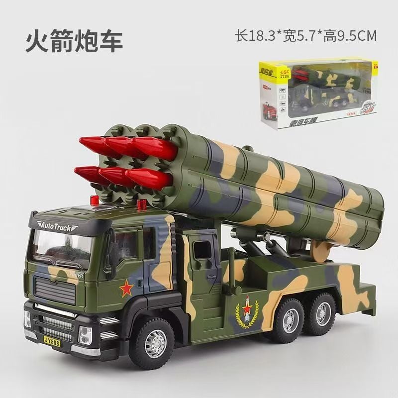 Jiaye 1:50 Alloy Car Model - Multi-Functional Transport Vehicles - Image 1
