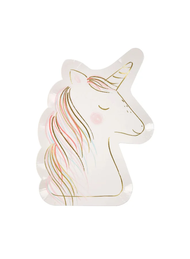 ميري ميري Unicorn Plate Large