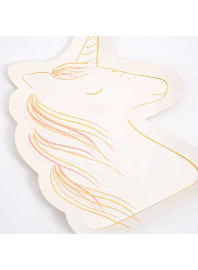 ميري ميري Unicorn Plate Large