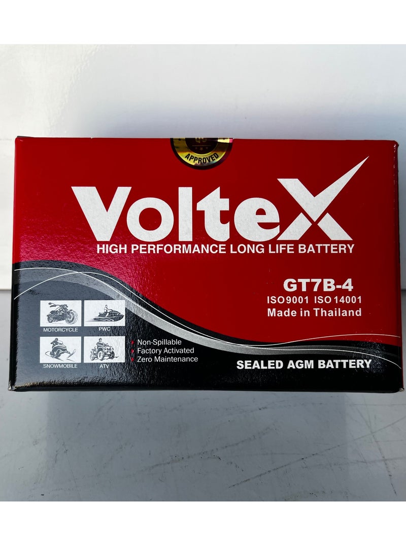 Voltex - Voltex High Performance Long Life Motorcycle Battery, Power: 12v 5Ah /20hrs, Made in Thailand - Image 1