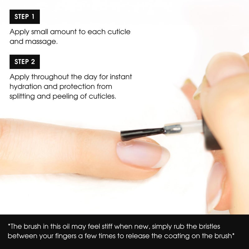 Deborah Lippmann It's A Miracle Cuticle Oil Repair Dry Cuticles with Essential Oils Vegan Nail Care with Almond Oil 0.50 fl oz - Image 4