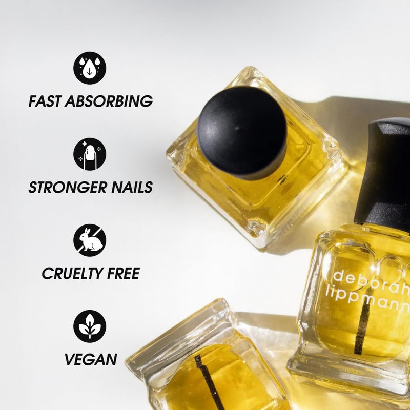 Deborah Lippmann It's A Miracle Cuticle Oil Repair Dry Cuticles with Essential Oils Vegan Nail Care with Almond Oil 0.50 fl oz - Image 5