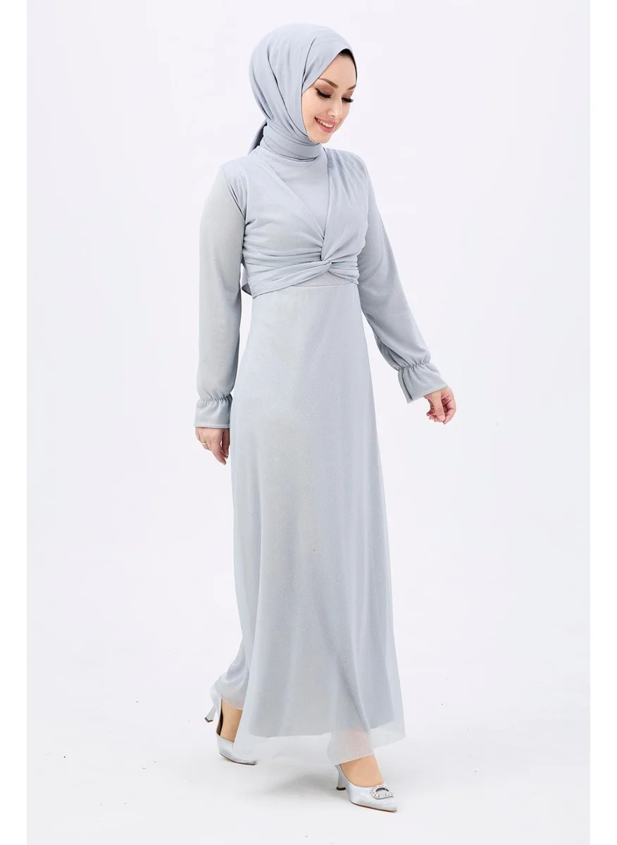 Tofisa 11142-GRI Evening Dress