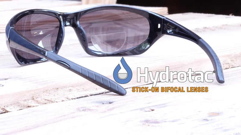 Calabria Hydrotac Optx 20/20 Stick On Bifocal Lenses +2.00 Mens Womens Magnifying Bi-Focal Reusable Reader Adhesive Stickers - Image 2