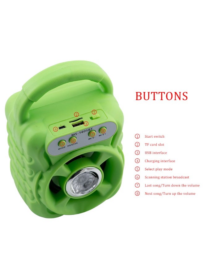 Generic - New Portable Bluetooth Speaker  Computer Sound System  Multi-function Subwoofer Bluetooth Speaker Stylish and Portable Design - Image 1