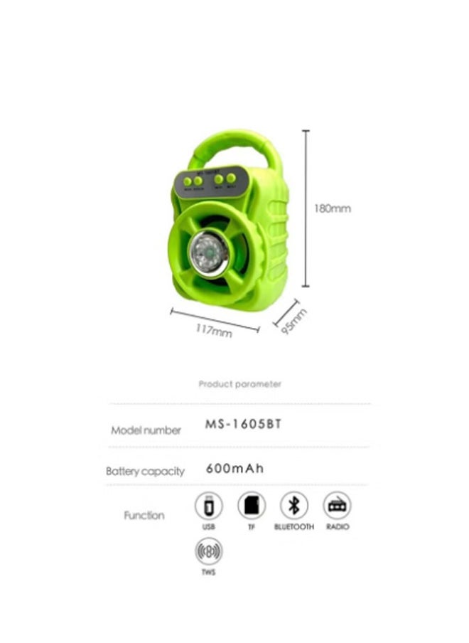 Generic - New Portable Bluetooth Speaker  Computer Sound System  Multi-function Subwoofer Bluetooth Speaker Stylish and Portable Design - Image 1