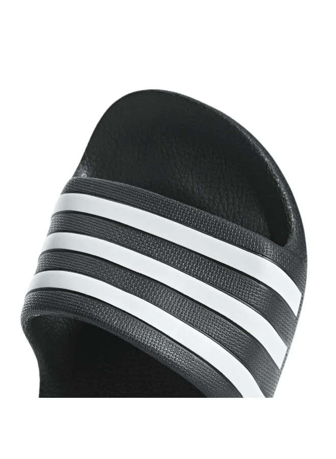 adidas أديليت أكوا K سلايدز رياضية للأطفال أسود 10K