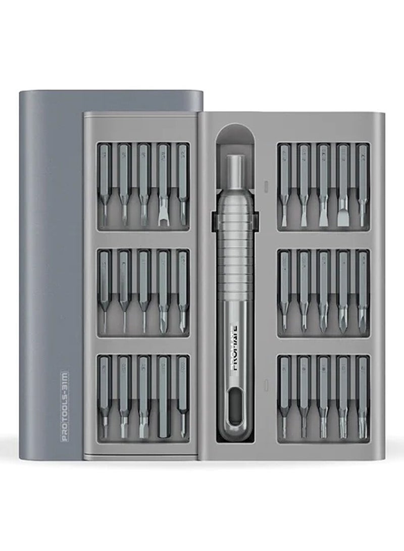 PROMATE 31-Piece Super Mini Precision Screwdriver Kit - Image 1