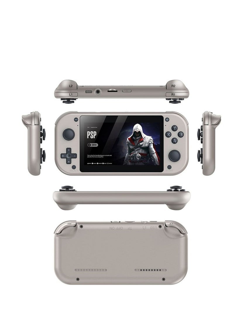 PSP M17 Handheld Game Console with 4.3-Inch HD Display – Retro Gaming Device with Built-in Simulators for PSP, GBA, NES, CPS, and More – Preloaded Classic Video Games – Portable Mini Console with Save/Load Function, TV Output, Long Battery Life - Image 3
