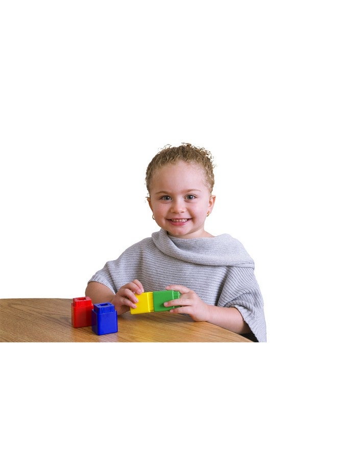 Didax - Dd211255 Jumbo Unifix Cubes, Multicolor, Large (Set Of 20) - Image 2