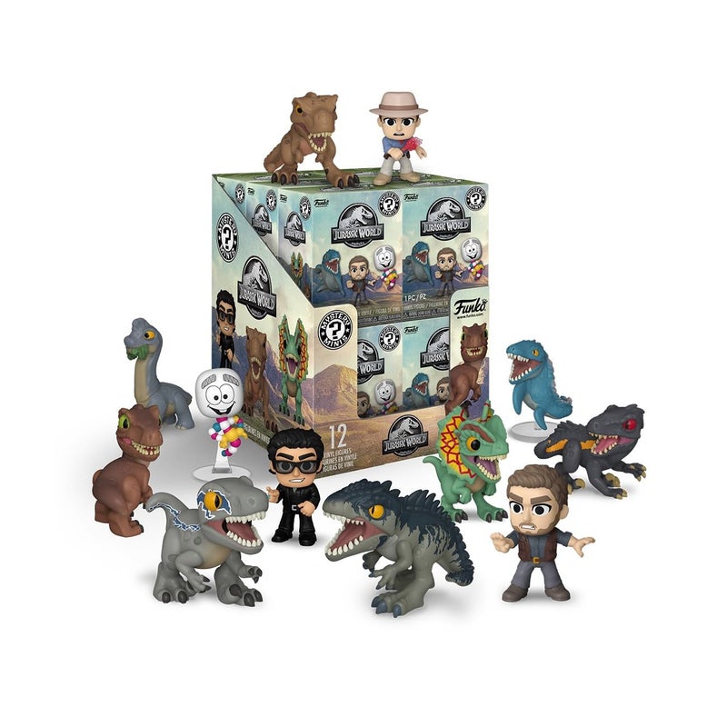 Funko Pop Mystery Minis Jurassic Park Jurassic World Collectable Vinyl Figure Gift Idea Official Merchandise Toys for Kids Adults Movies Fans Mini Figure for Collectors and Display - Image 3
