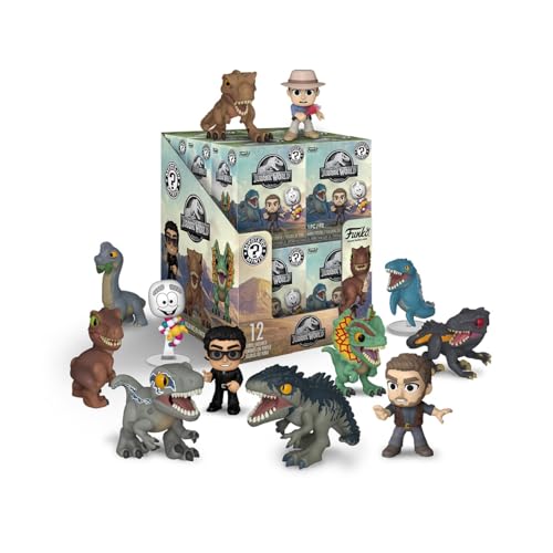 Funko Pop Mystery Minis Jurassic Park Jurassic World Collectable Vinyl Figure Gift Idea Official Merchandise Toys for Kids Adults Movies Fans Mini Figure for Collectors and Display - Image 1
