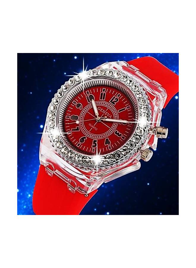 Geneva Geneva Super LED Colour Changing Quartz Wrist Watch - Image 3