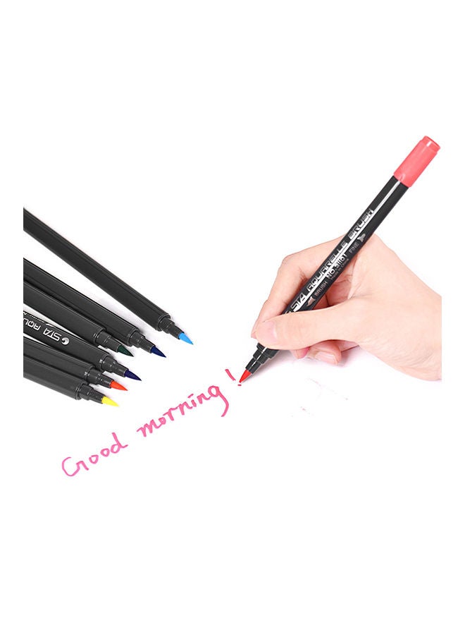 نيبمينينت طقم أقلام ماركر مزدوجة مكون من 24 لون متعدد الألوان - Image 2