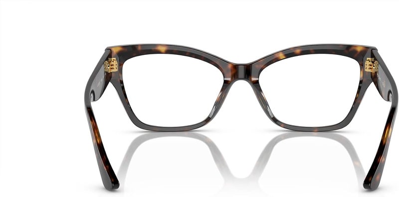 Vogue Eyewear Women's Vo5523f Low Bridge Fit Cat Eye Prescription Eyewear Frames - Dark Havana - Image 4