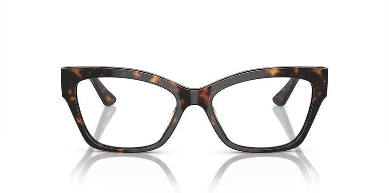 Vogue Eyewear Women's Vo5523f Low Bridge Fit Cat Eye Prescription Eyewear Frames - Dark Havana - Image 1