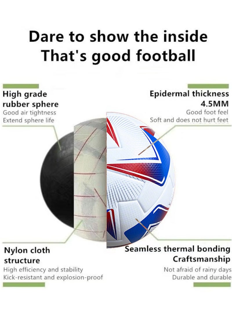 Jourvent Professional Size 5 Training Football ,Suitable for Training and Competition  - Image 3