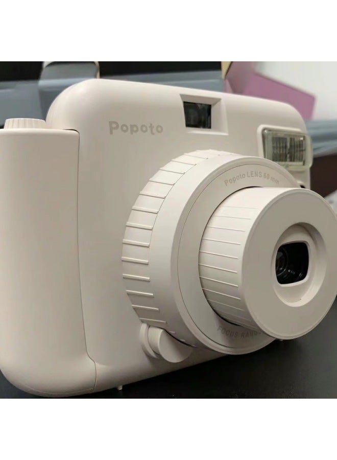 Generic Popoto Polo MINI Camera Package With Photo Paper One-time Imaging Gift Is Small And Can Be-Body Color:Pink (preferred To Girlfriend) - Official Standard  - Image 4