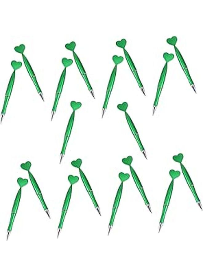 18Pcs Heart Shaped Ballpoint Pens For Students Birthday Gifts And Stationery Supplies - Image 1