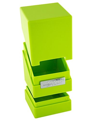 Ultimate Guard Monolith Deck Case 100 Standard Size Light Green Card Game - Image 1