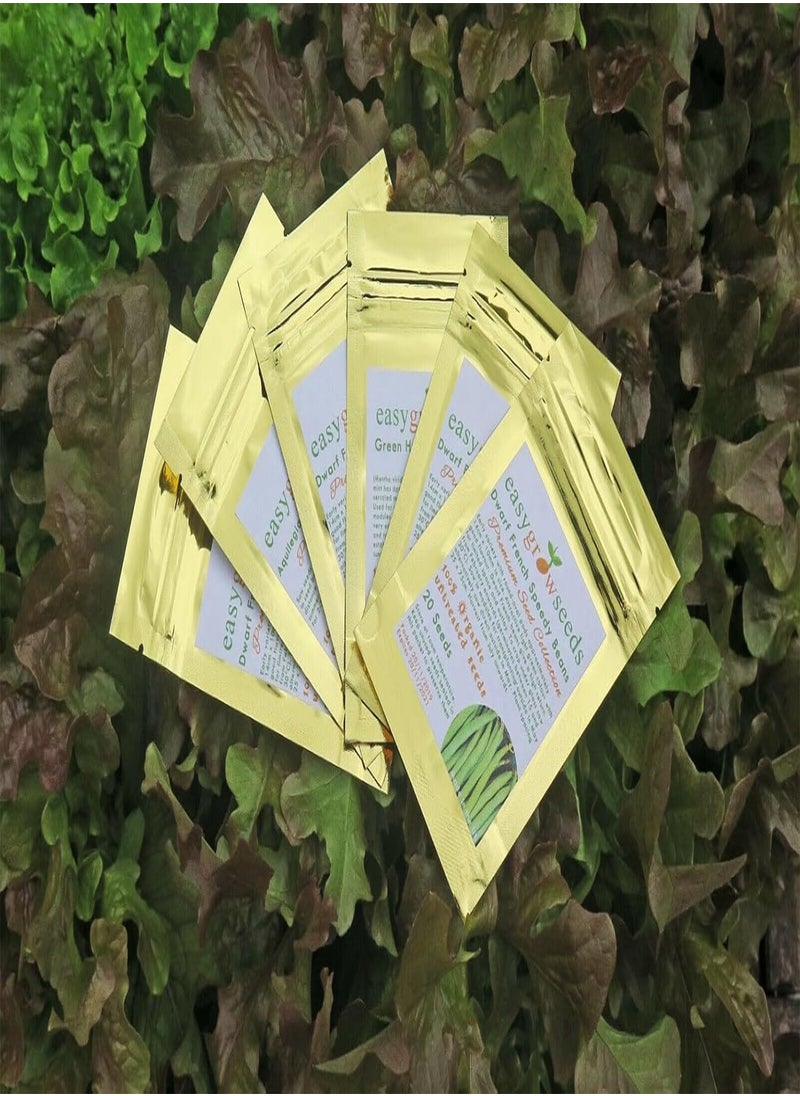 GGOOT - Organic Sprouting Red Veined Sorrel Microgreens Seeds - 50 Microgreen Seeds Approx. - Image 1