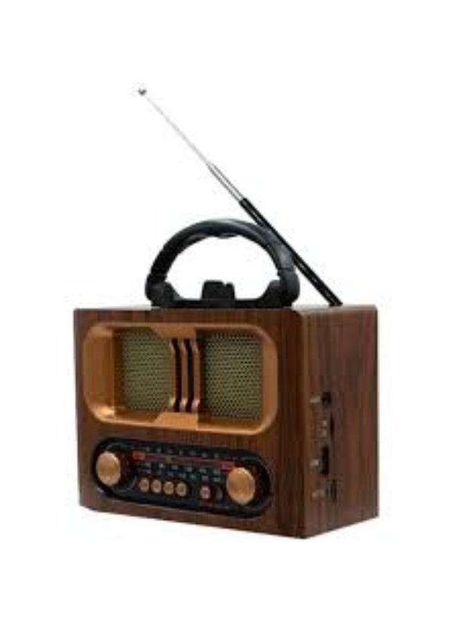 راديو قابل لإعادة الشحن مع MP3/ USB/AUX/فتحة بطاقة USB-TF - Image 4